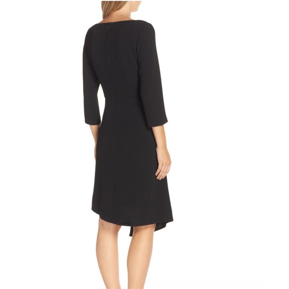 Harper Rose Asymmetrical Dress in Navy - Picture 2 of 7